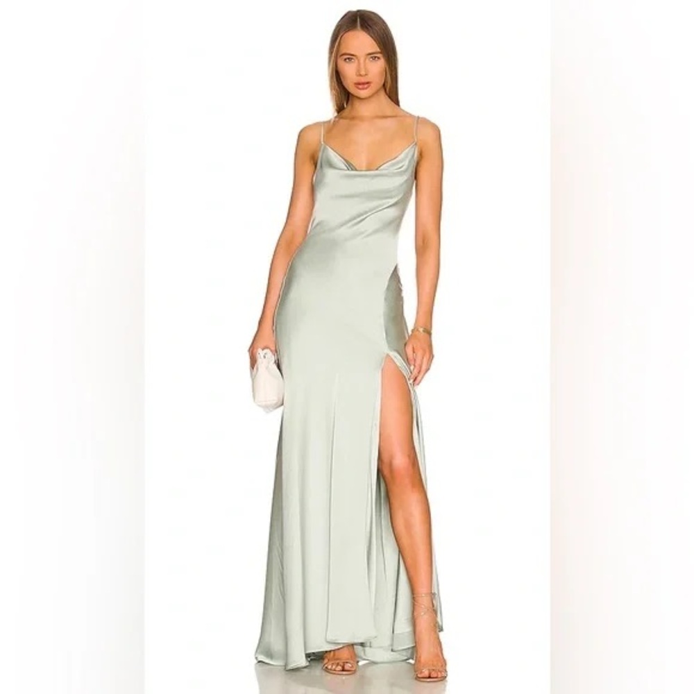 Jonathan Simkhai Finley Dress in Lichen